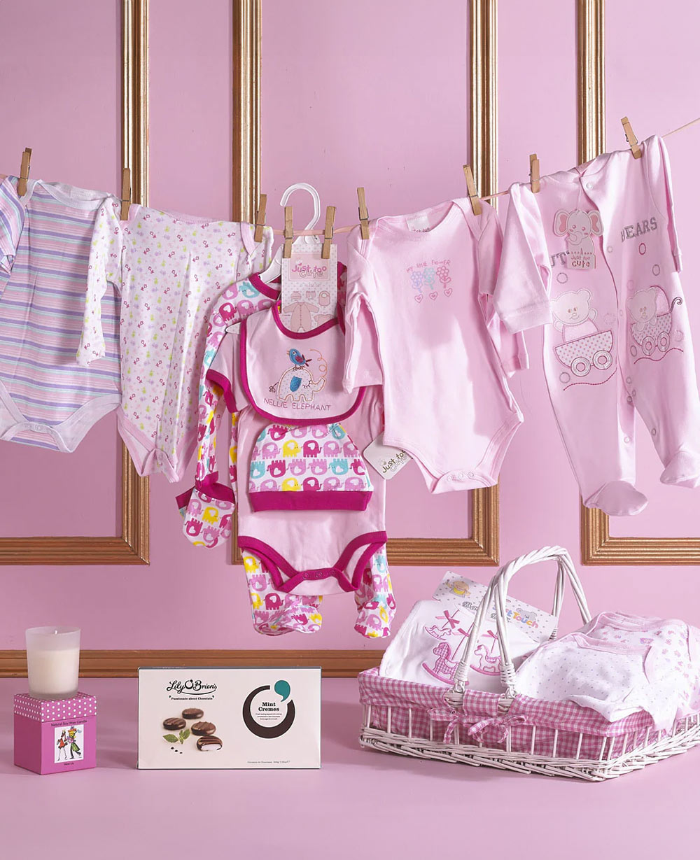 Baby Girl New-Born Bundle Gift Hamper Baby Girl New-Born Bundle Gift Hamper
